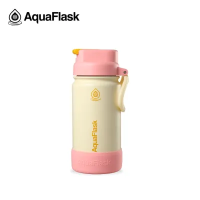 Aquaflask (14oz/18oz) Kids Flip Sip Collection Limited Edition with Silicon Boot Aqua Flask