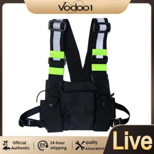 กระเป๋าสะพายไหล่ผู้หญิง สะท้อนแสง น้ำหนักเบา ปรับสายได้ เหมาะสำหรับวิ่งกลางคืนและกิจกรรมกลางแจ้ง