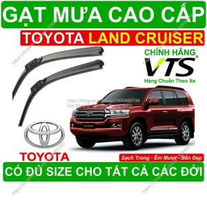 Gạt Mưa Kính Lái Toyota Land Cruiser Cặp Gạt Mưa Kính Lái Toyota Land Cruiser Có Đủ Size Cho Các Đời Xe Land Cruiser