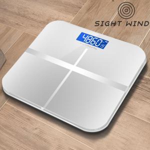 【New Arrival】 Premium Digital Bathroom Scale with USB Rechargeable Battery Large LCD Display for Accurate Body Measurement
