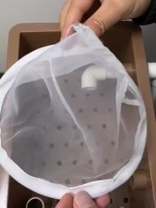 鱼缸过滤网200目100目尼龙网周转箱鱼粪筛网隔渣【可重复使用】Fish tank filter mesh 200 mesh 100 mesh