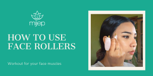 MIJEP Rose Quartz Roller & Gua Sha - Stunning Premium Quality Natural Stone Facial GuaSha and Face Massager Tools. Traditional Crystal Facial Scraping Tool and Rollers (Jade Roller Alternative)