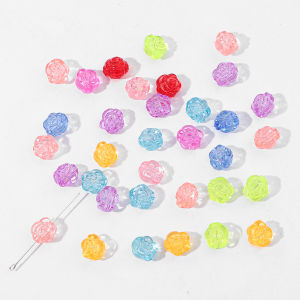 20 Hạt Hạt Nhựa Acrylic Hình Hoa Màu Hỗn Hợp 15Mm Hạt Nhựa Acrylic Hình Hoa Hạt Charm Cho Vòng Cổ Vòng Tay Tự Làm Đồ Trang Sức Thủ Công