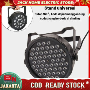 Lampu led par 54 led lampu sorot panggung disco 54 mata RGB/Lampu Sorot Disco LED Par 54 Mata - RGB / Lampu Panggung LED/lampu disco panggung/lampu panggung sensor musik/lighting sound system/lampu disco putar ikut musik