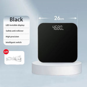 Goldstar weighing scale digital LED Display Weight tempered glass Scale High Precision for Health body lose weight Penimbang Berat Badan