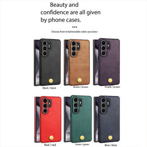 0930[Local Stock] Christmas Halloween PU Leather Soft Case for Samsung Galaxy S26 S25 S24 S23 S22 Plus Ultra A56 A55 A16 A15 A54 Camera Lens Protect Shockproof Cover h261009