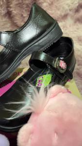 รองเท้านักเรียน Chappy พร้อมส่ง งานพร้อมกล่องลายหมี(ห้ามเผื่อไซส์ ใหญ่กว่ายี่ห้ออื่น 1 เบอร์)