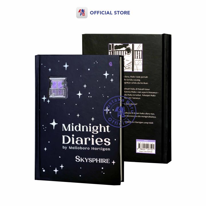 Buku Novel Midnight Diaries Hard Cover : by Malioboro Hartigan ...