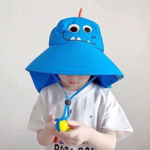 【SG Stock】Kids Sun Hat Wide Brim Bucket Hat | Baby Toddler Summer Beach UV Sun Cap for Boys Girls