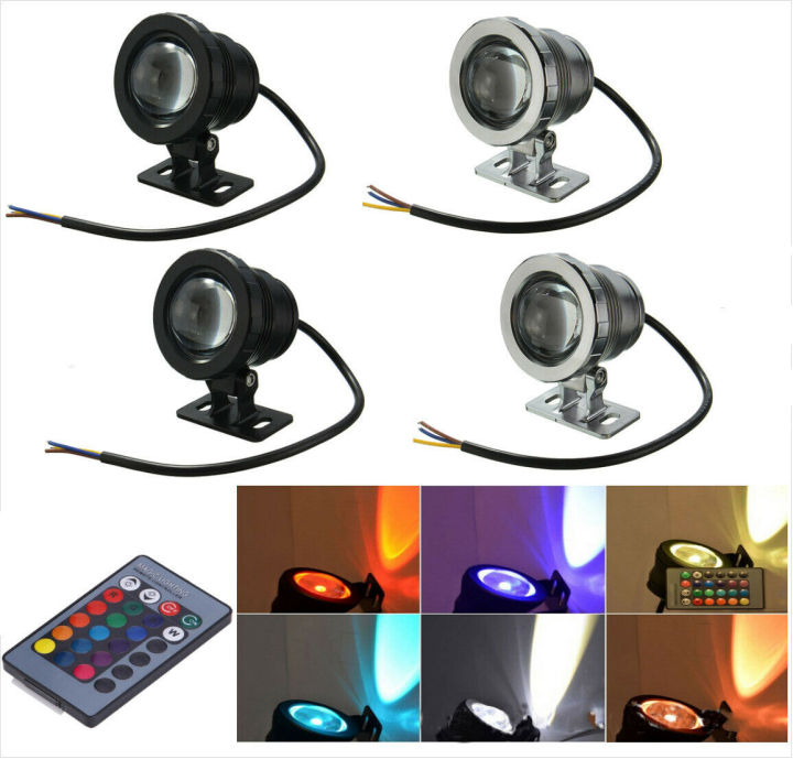 Ranpo Waterproof 10W 15W RGB LED Light Garden Fountain Pool Pond ...