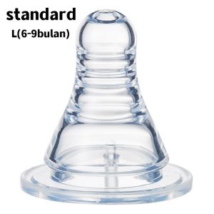 5PCS Puting Dot Bayi Peristaltic Slim Neck Nipple Murah Dot Bayi Botol Susu Pentil Dot XNZ