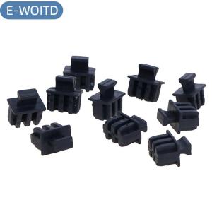 E-WOITD Vỏ bảo vệ SFP 10PC Vỏ mô-đun sợi SFP nắp chống bụi ổ cắm bụi