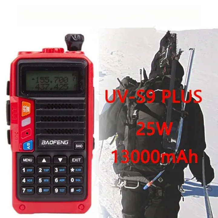 UV5R Plus Powerful Walkie Talkie CB two way Radio Transceiver 45km Long Range Portable Radio for Hunt Forest City