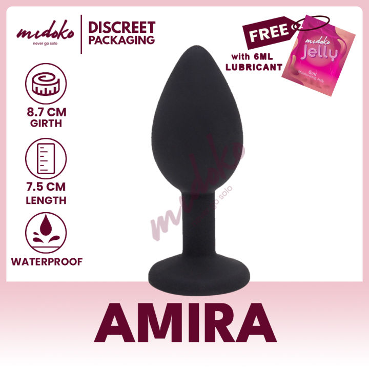 medical anal plug Midoko Medical Silicone Jewel Butt Anal Plug For Women For Men Sex Toys For  Men Sex Toys For Women