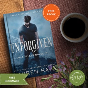Unforgiven by Lauren Kate (paperback) w/ Free Ebook and Bookmark
