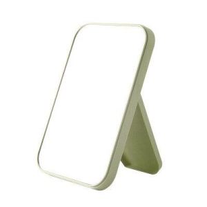 [SG SELLER]Desktop Folding Makeup Mirror Small Portable Makeup Mirror Student Dormitory Desktop Small Mirror Wholesale Square Mirrors