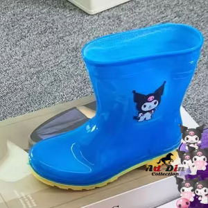 Sepatu boot anti air terpopuler dan terbaru motip kartun kuromi viral