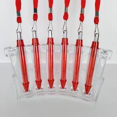 Pen 04 / Pulpen Cabe Tali Promosi / Ballpoint Cabe Tali Souvenir / Pulpen Plastik Promosi
