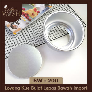 Loyang Kue Bulat Lepas Bawah Import