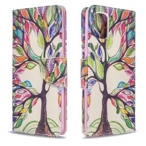 New Phone Case For Samsung Galaxy A11 A21S A31 A51 A71 Painted Pattern Cartoon Leather Wallet Card Slot Flip Case Casing
