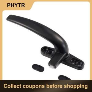 【PHYTR】 Thickenin Aluminum Alloy Window Handle Push Out Swing Door And Window Single Point Handle Window Lock Seven Character Handl