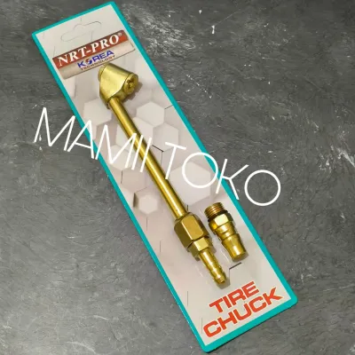 Air chuck isi angin ban motor mobil Isian angin Set Nepel + Coupler