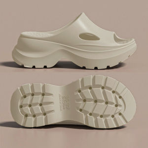 Free Shipping New Style-Inspired Platform-Soled Slippers For Women Fashionable And Lightweight For Summer Wear Perfect For Outdoor Use