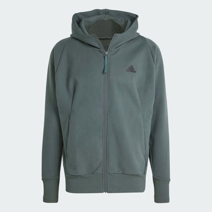ADIDAS WINTERIZED FULL-ZIP HOODED TRACK TOP IR5240 20241