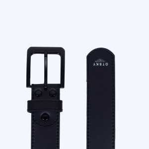 Otsky Belt Ikat Pinggang Pria Sabuk Kulit PU Premium Gesper IMT