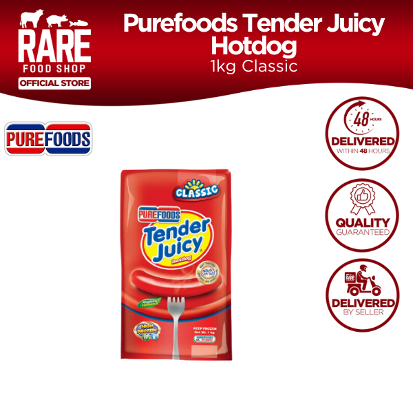 その他 PUREFOODS Tender Juicy Classic 1kg x 2 Purefoods Tender Juicy Hotdog 1kg Classic Gmo Free Hotdog