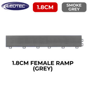 LEDTEC Grid Tiles Matting: 40x40cm Floor Mat System for Garages & Durable Water Anti-Slip Flooring