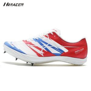 HiRacer 818S Men Youth Athletics Sprinting Spikes Track and Field Shoes Middle Distace Race