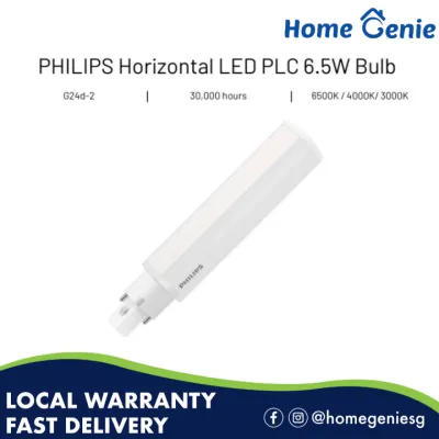 Philips Horizontal LED Bulb PLC Corepro G24d-2 | 6.5W 3000K/4000K/6500K