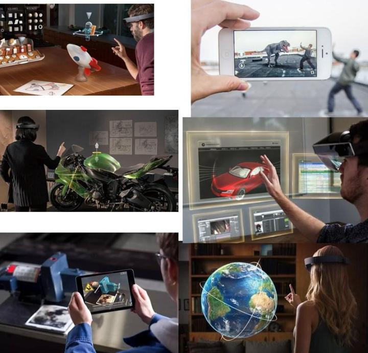 3D AR Augmented Reality Holographic Google Cardboard Box Hologram