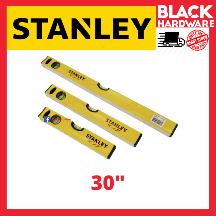 Level Ruler Bugis Black Hardware Aluminium Stanley Water Level Ruler Spirit Level Ruler ...