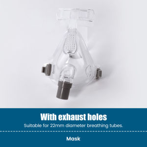Suolaer Cpap Mặt nạ che cả mặt 22Mm Phổ Mặt Nạ Thông Gió mặt nạ mũi Cpap Tự Động Cpap Copd chống ngáy Ngủ Ngưng Thở Mặt Nạ Ngủ Cũng