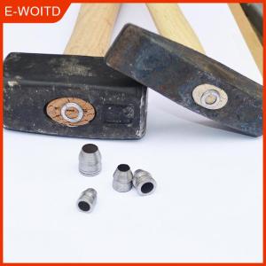【E-WOITD】 10pcs Safety Round Handle Wedges Steel Hammer Handle Splitting Wedge Set For Axe Claw Hammer Steel For Carpentry Maintenance
