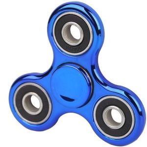 SIRENXI Three Finger Fingertip Gyroscope 4 Bearings Plating Fingertip Decompression Toy Fingertip Toys Interesting Hand Spinner Adult
