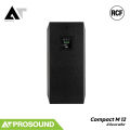 RCF COMPACT M 12 ลำโพงติดตั้งพาสซีฟ 2 ทาง 12 นิ้ว ตู้ไม้อัด 1200W Peak 8 Ohm  129dB AT Prosound. 