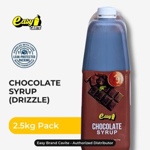 Easy Brand Chocolate Drizzle Syrup 2.5kg - Topping for Frappe Milk Tea & Ice Cream [On Hand/Fast Ship]