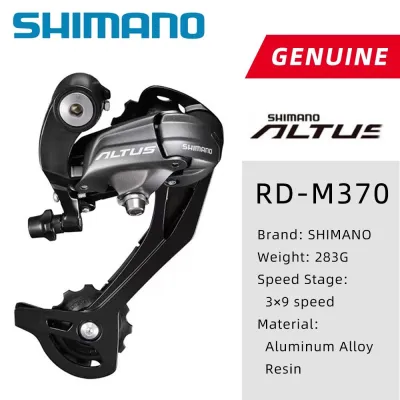 Shimano SL-M370/M310 7/8/9 Speed Altus Right Shifter Lever M370/TX35 7/8/9S Rear Derailleur for MTB