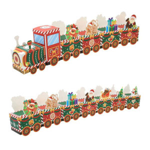 Christmas advent calendar Christmas train advent calendar Christmas candy gift wrapping TEMU
