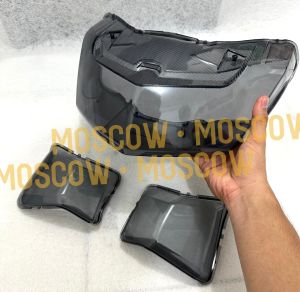 PAKET MIKA STOP + MIKA SEIN / MIKA STOP NMAX PENUTUP LAMPU MOTOR DEPAN BELAKANG DAN KIRI KANAN / MIKA STOP BODY DEPAN NMAX OLD / LAMA 2014 - 2019 MODEL TRASPARAN PEMAKAIAN TINGGAL PASANG
