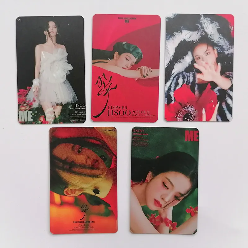 Blackpink Jisoo Solo Album Me Photo Cards Jisoo Me Photo Cards