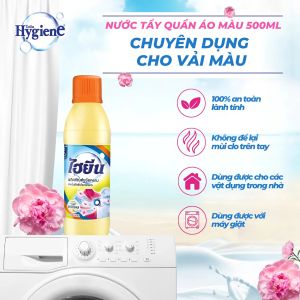 Nước Tẩy Quần Áo Hygien 250ml Thái Lan – Tẩy Vết Bẩn Khử Mùi Không Phai Màu Dùng Cho Đồ Trắng Màu - Life Style 4U