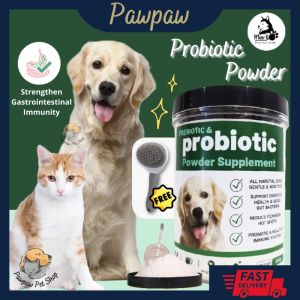 Pawpaw Max&Paw Probiotic for Dog  Cat Vitamin Probiotik Prebiotic Probiotic Supplement Vitamin Kucing Diarrhea Powder