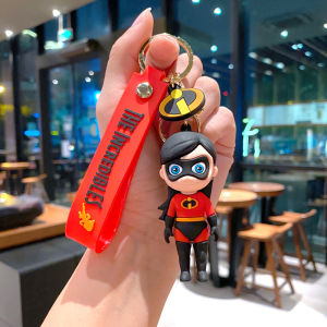 Gantungan Kunci The Incredibles Keychain Gantungan Tas Ransel Karakter Kartun Super Hero The Incredibles
