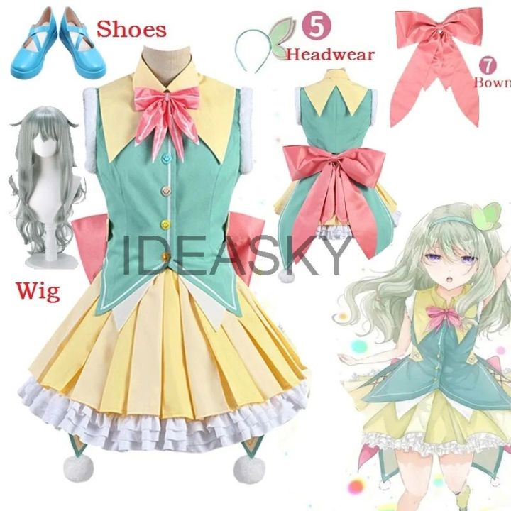 Anime kusanagi nene cosplay costume wig Shoes nene cosplay project ...