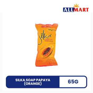 Silka Soap Papaya (Orange) 65g - AllMart Online Grocery