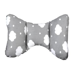 Breathable Cotton Infant Head Support Pillow With Butterfly Shape Ergonomic Design For Strollers Car Seat And Cradles